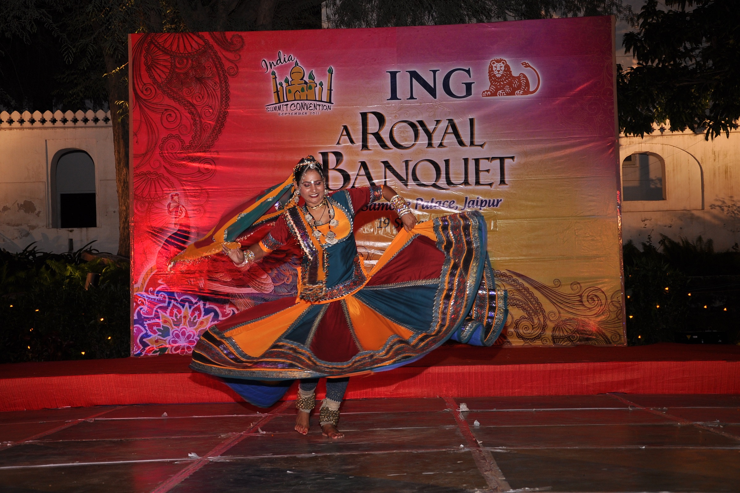 Image from Gala Dinner - Samode Bagh